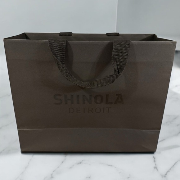 Shinola Other - Shinola Detroit Luxury Paper Shopping Bag